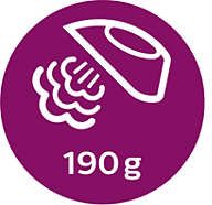 Silne uderzenie pary do 190 g