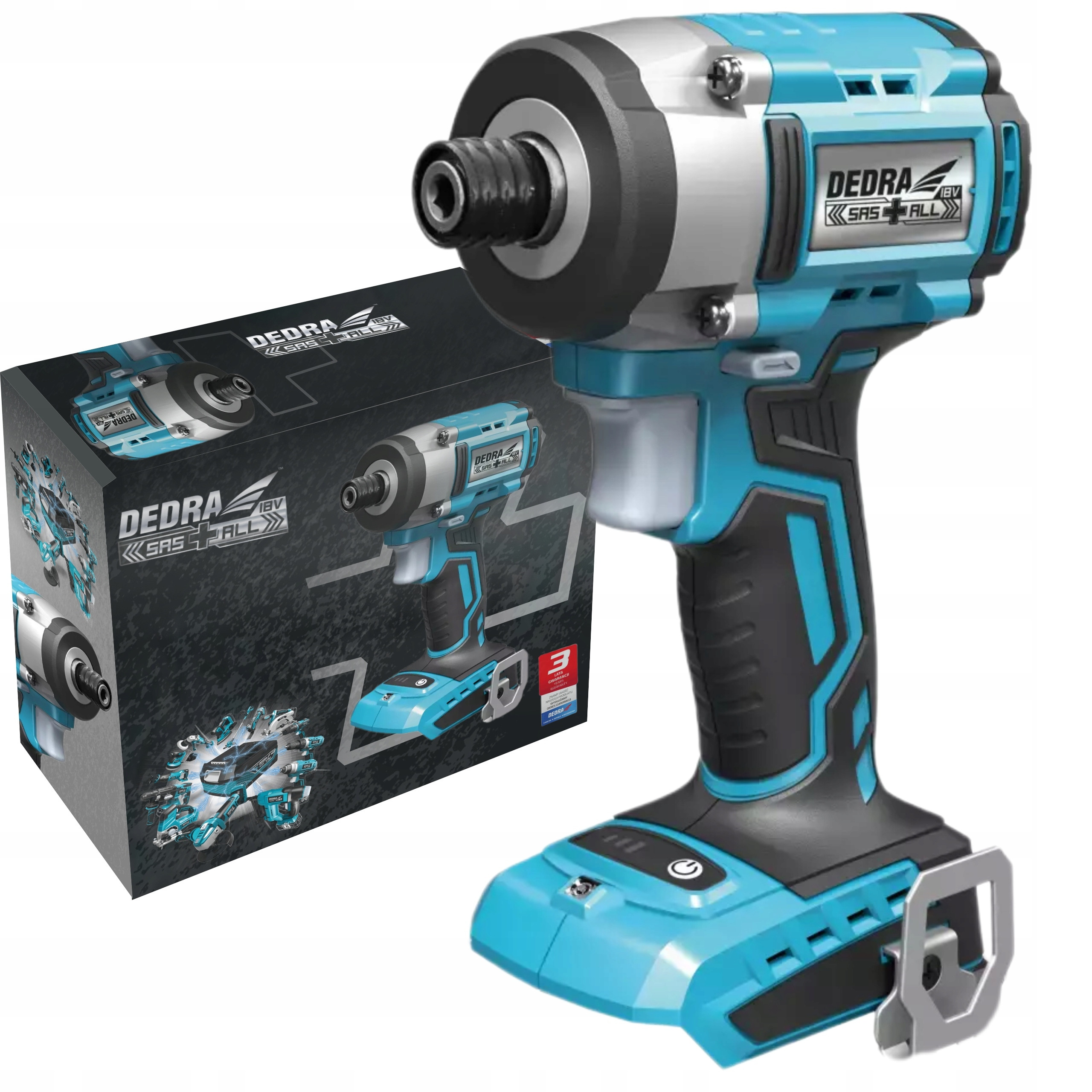 Wysoka moc i moment obrotowy – idealne do odkręcania zapieczonych śrub