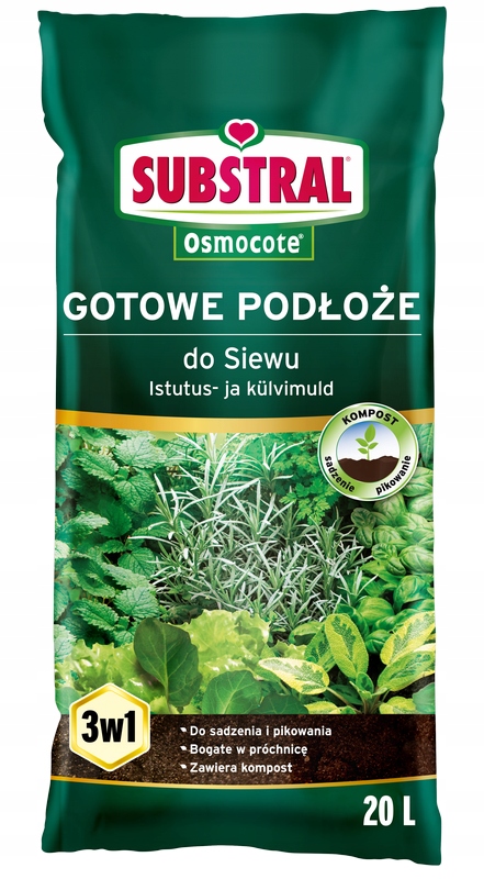 Ziemia do siewu Osmocote – Wydajne podłoże dla zdrowych roślin