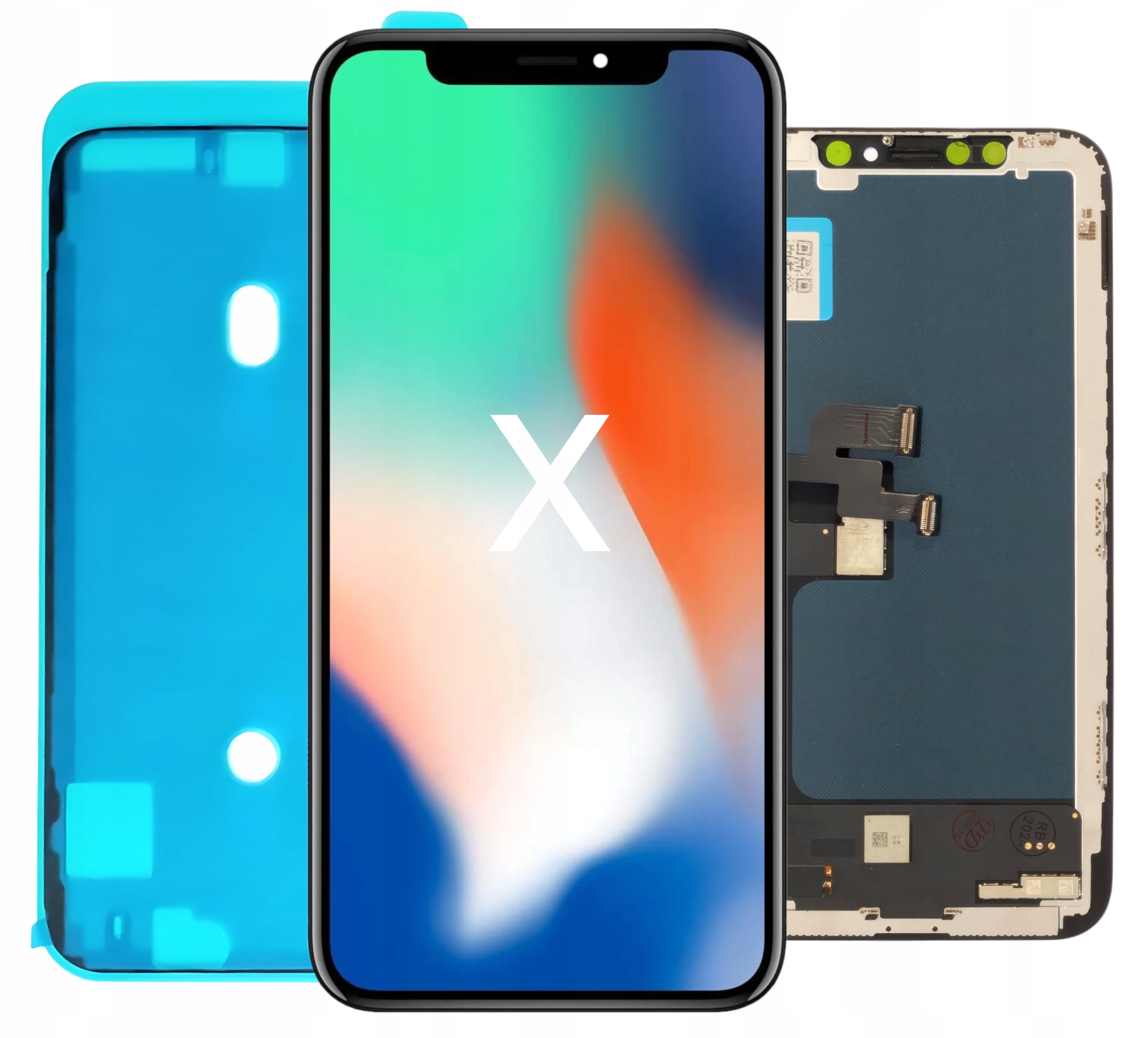 Wyświetlacz do iPhone X Ekran LCD Incell A1865 A1901 +Uszczelka – Idealne rozwiązanie dla Twojego telefonu