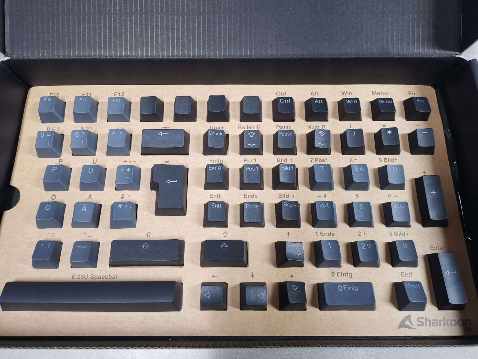 Zestaw 115 nakładek w układzie ISO (DE)