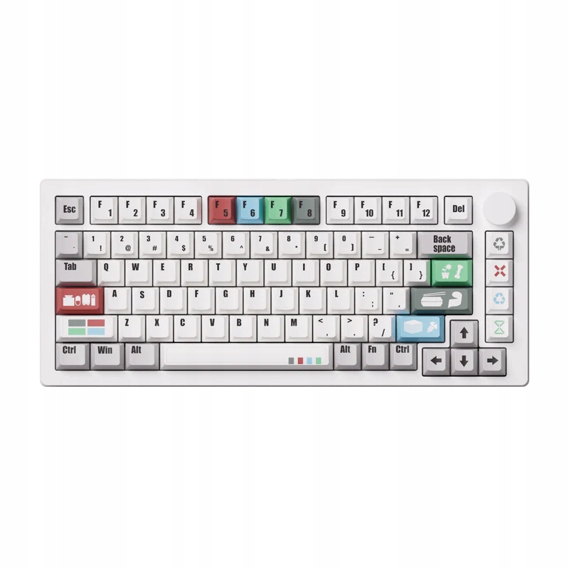 Kompaktowy układ 75% – Oszczędność miejsca na biurku