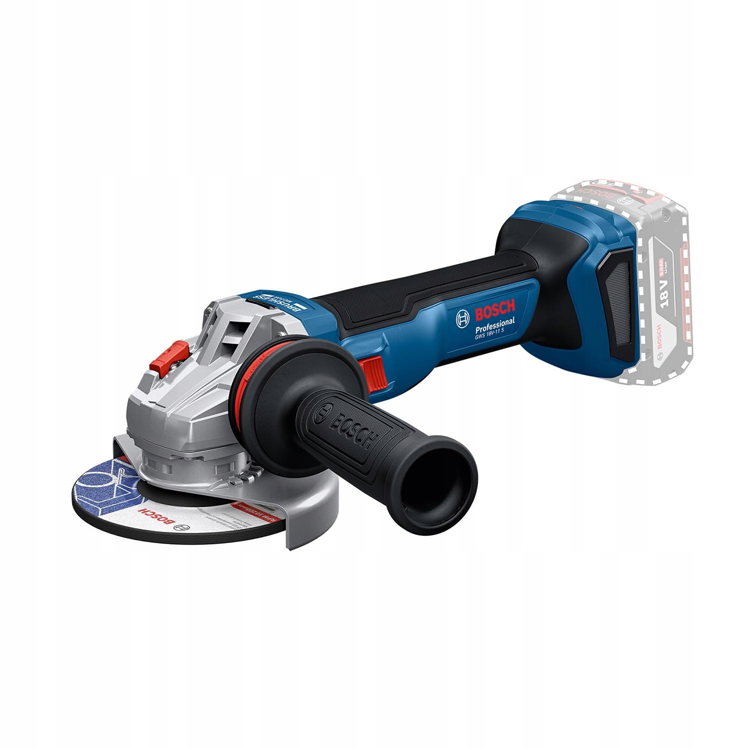 Bosch GWS 18V-11 S SOLO – Wydajna akumulatorowa szlifierka kątowa 125 mm