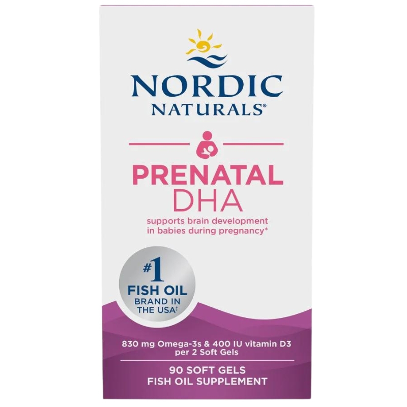 Nordic Naturals Prenatal DHA – Suplement diety dla zdrowia matki i dziecka