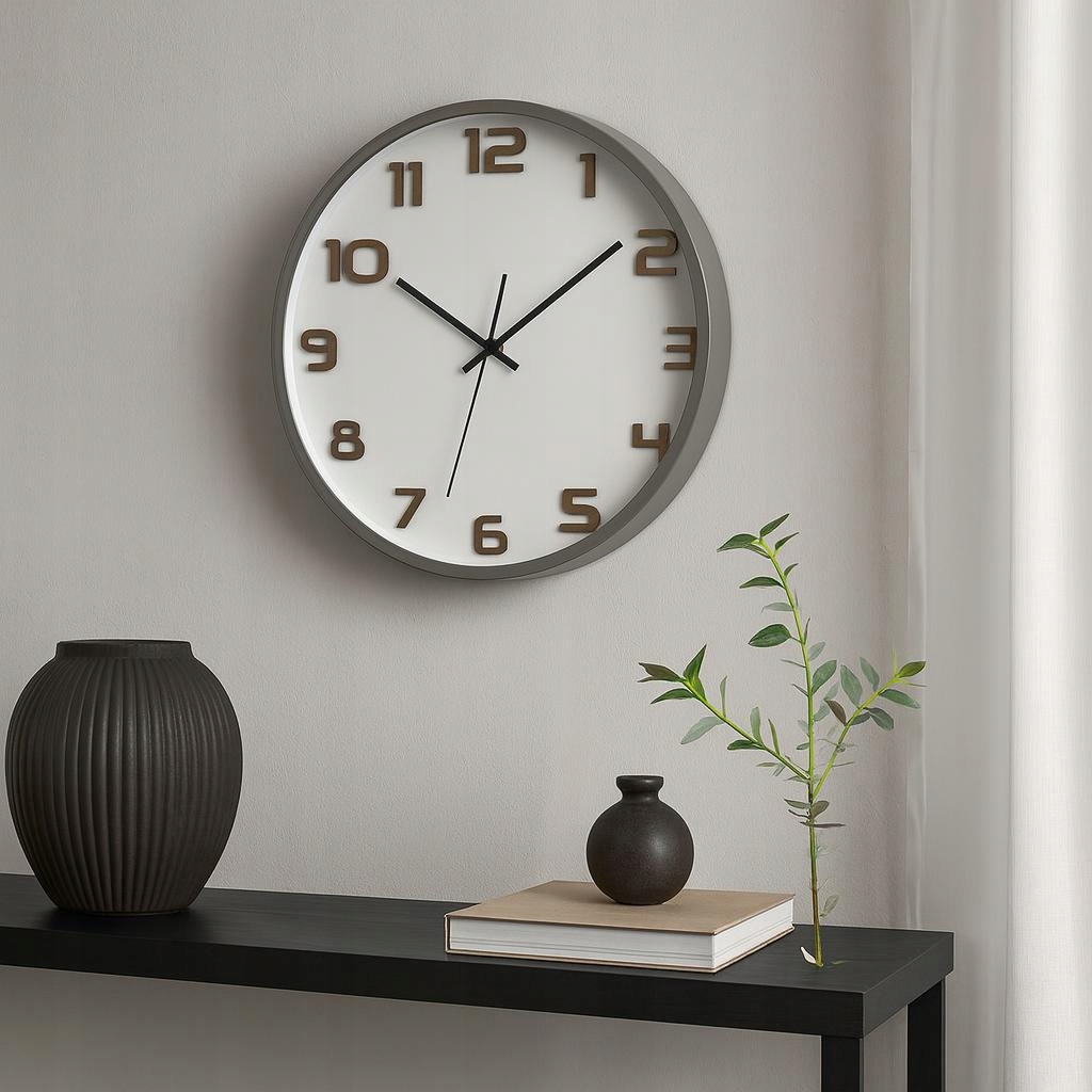 Minimalistyczny design zegara TID