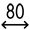 Szerokość 80 cm