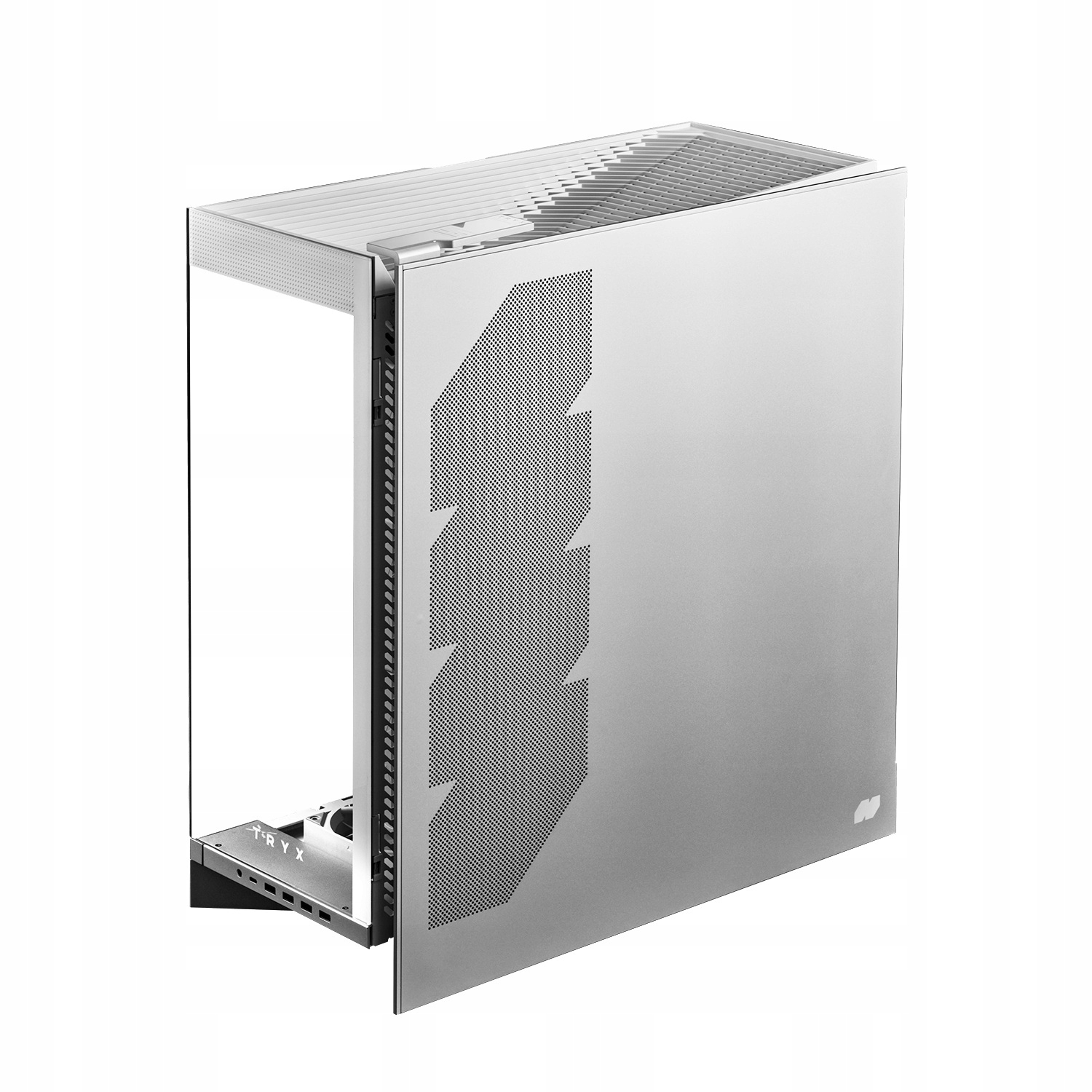 Stylowy design z przezroczystymi panelami