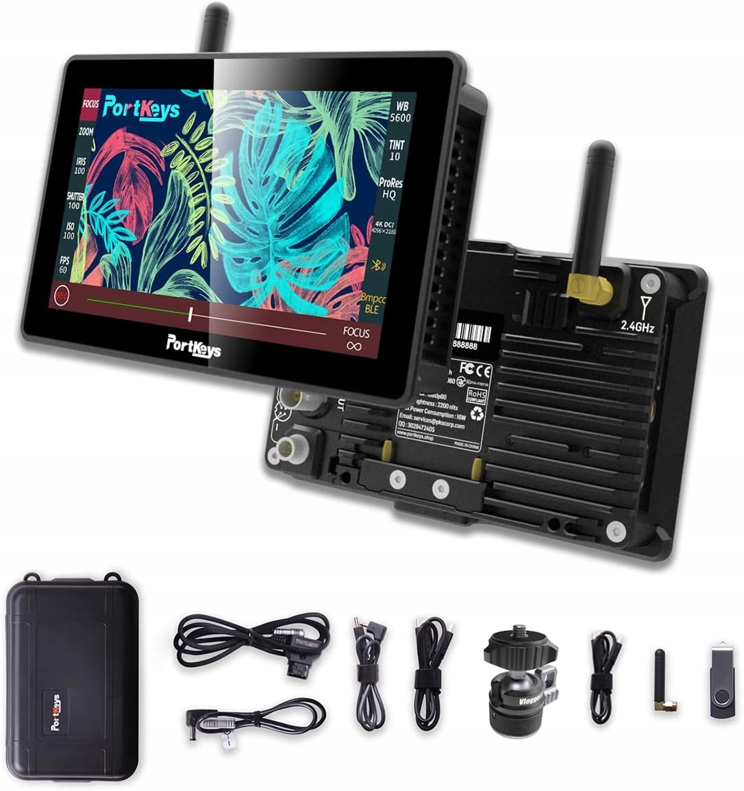 UNIBOS Portkeys BM5 III WR – Profesjonalny monitor kamery 5,5 cala