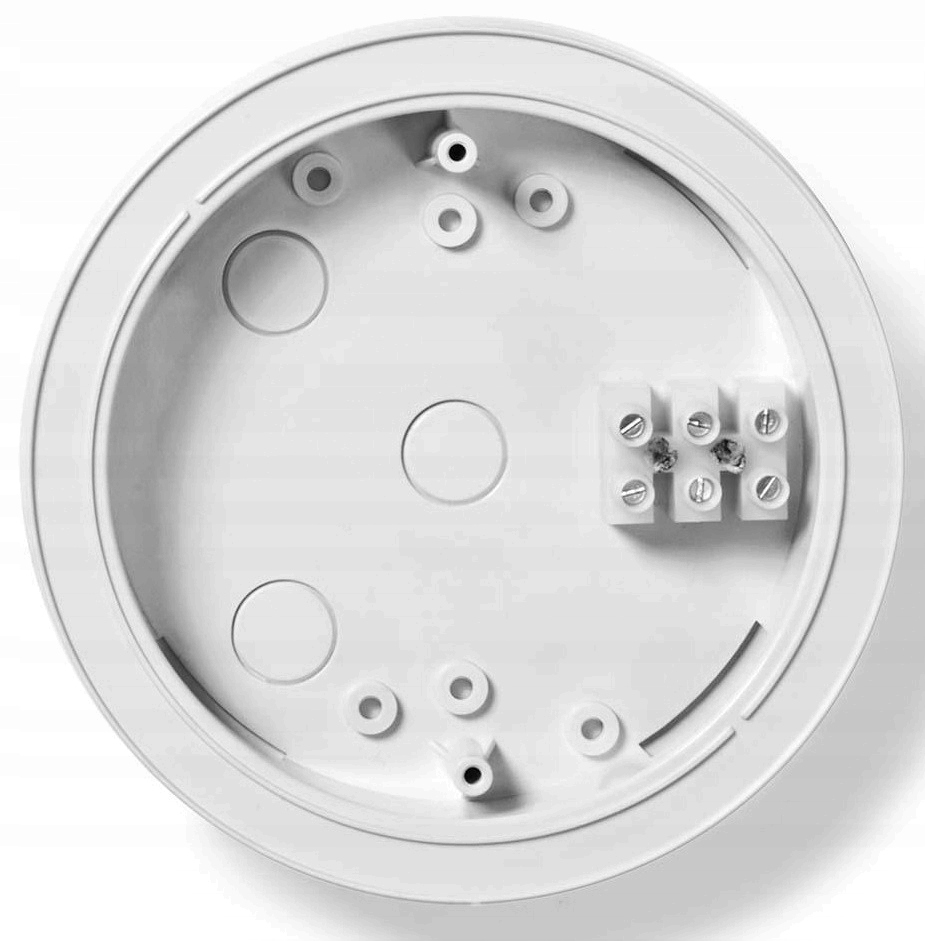 Łatwy montaż czujnika dymu