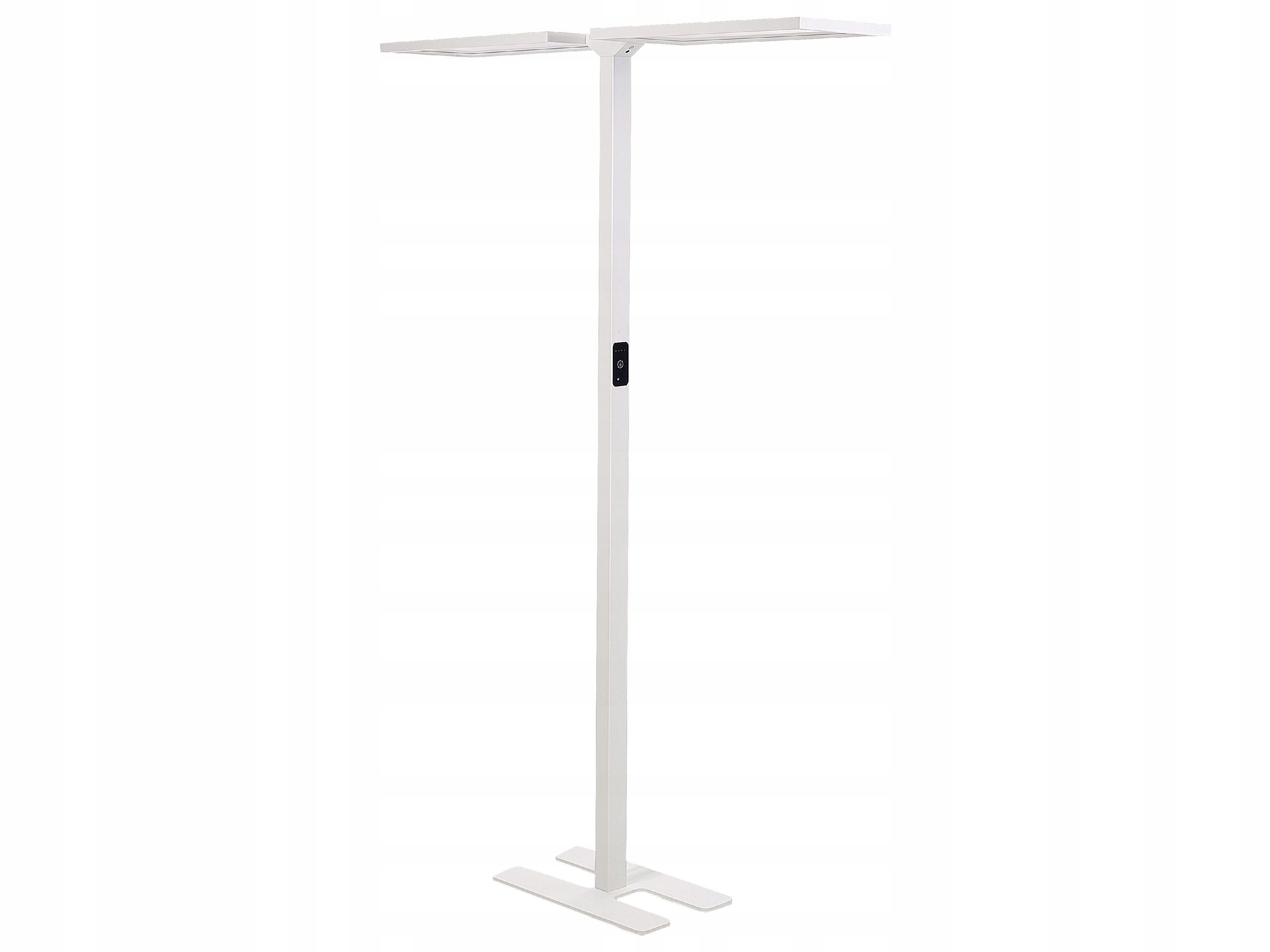 Lampa podłogowa LED metalowa biała SCULPTOR – Nowoczesne oświetlenie do każdego wnętrza