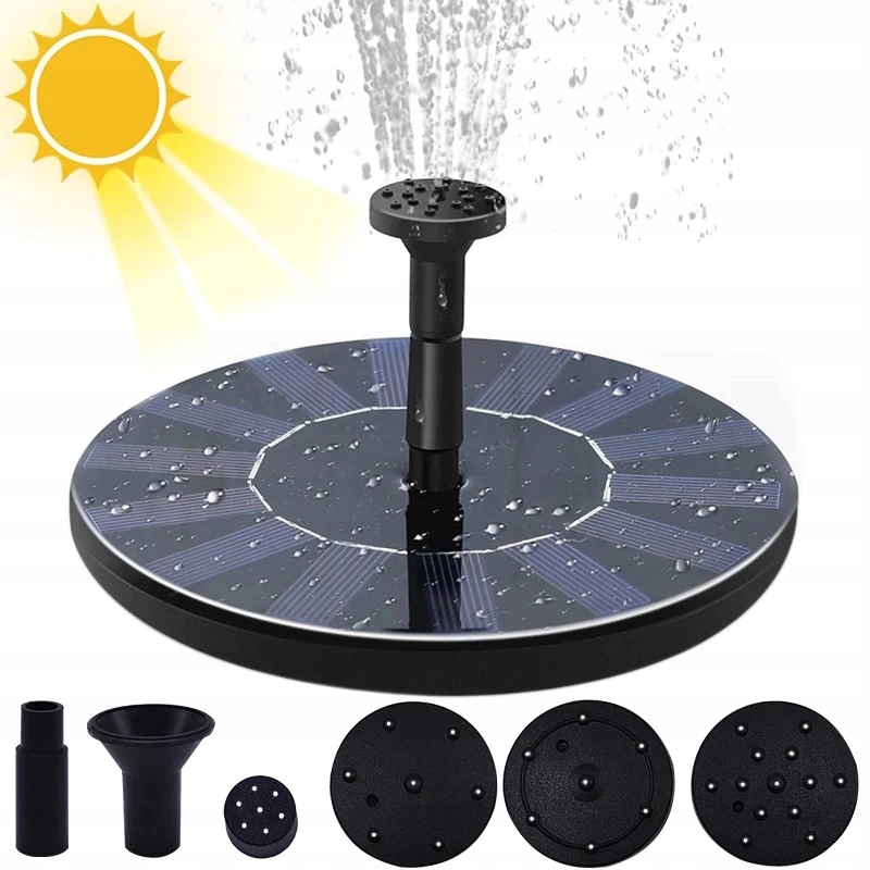 Cita prece CP Solar Garden Floating Fountain + Filter CPSGFFF – Ożyw swój ogród z fontanną solarną