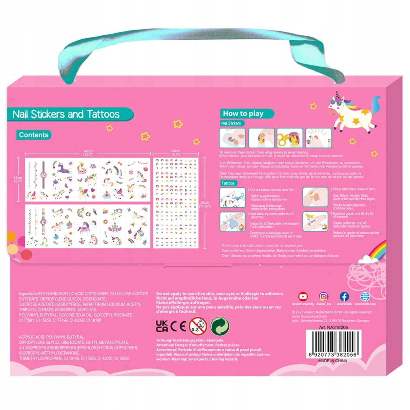 Praktyczne opakowanie z uchwytem – Wygodne przechowywanie