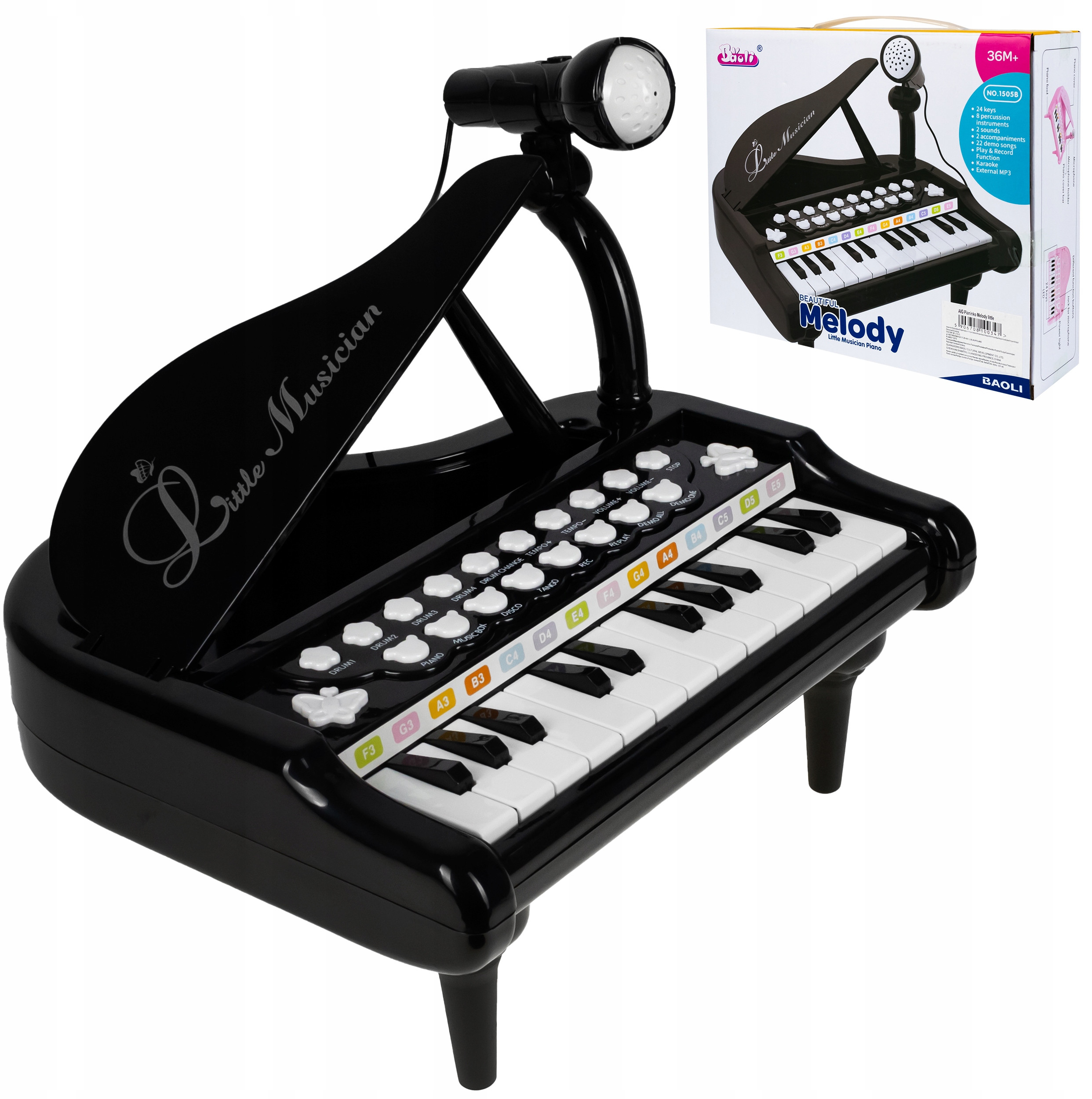 Multimedialne Pianino Fortepian Dla Dzieci – Muzyczna przygoda dla najmłodszych