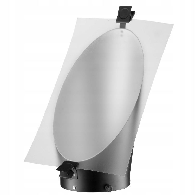 Filtr dyfuzyjny zmiękczający snop światła w zestawie