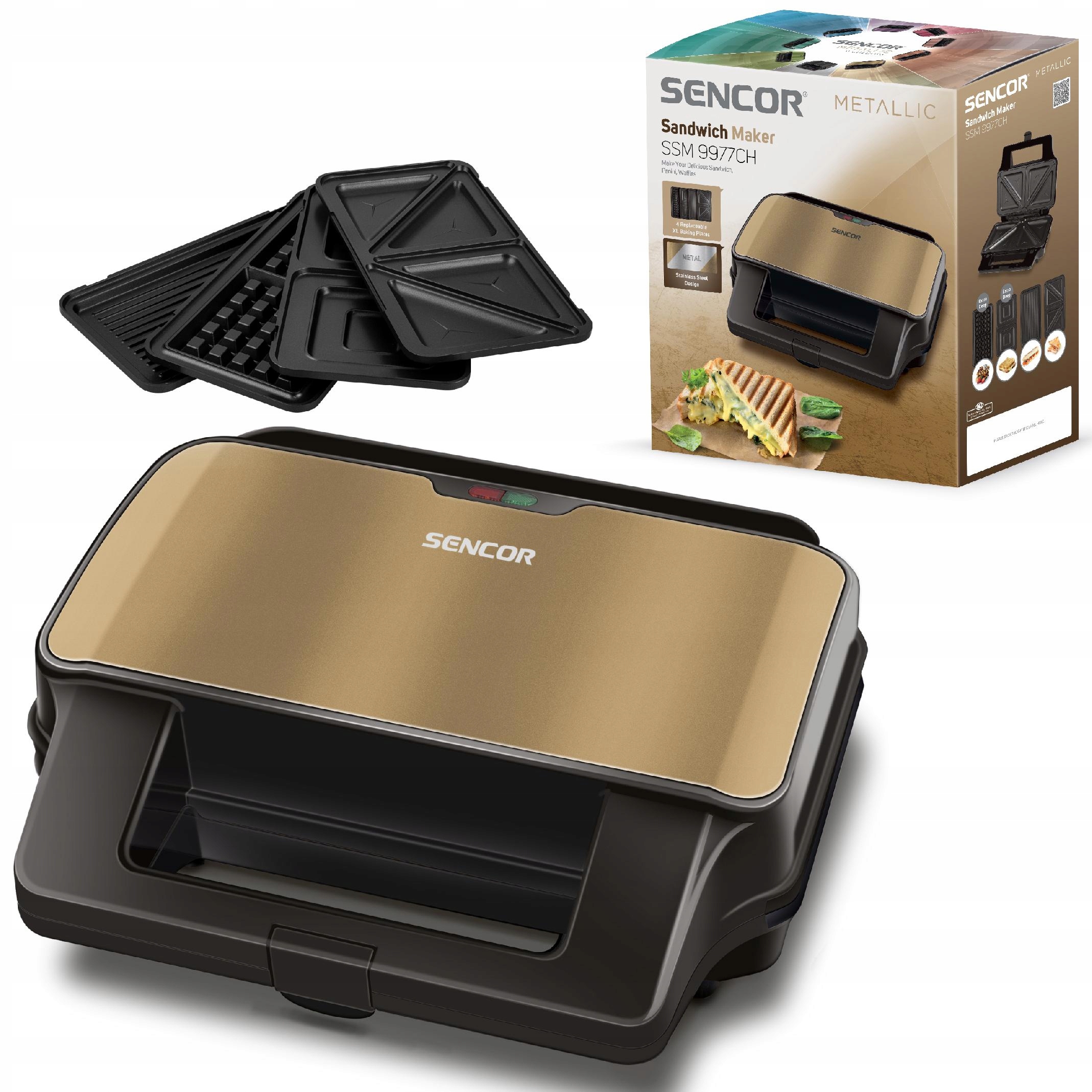 Opiekacz Sencor SSM 9977CH – Wszechstronny sprzęt do Twojej kuchni