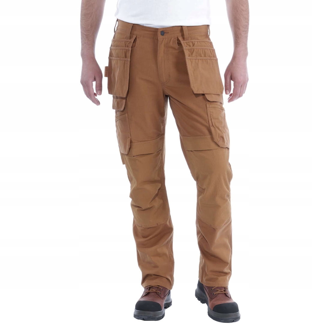 Spodnie Carhartt Emea Full Swing Multi Pock Brown – Komfort i wytrzymałość w pracy