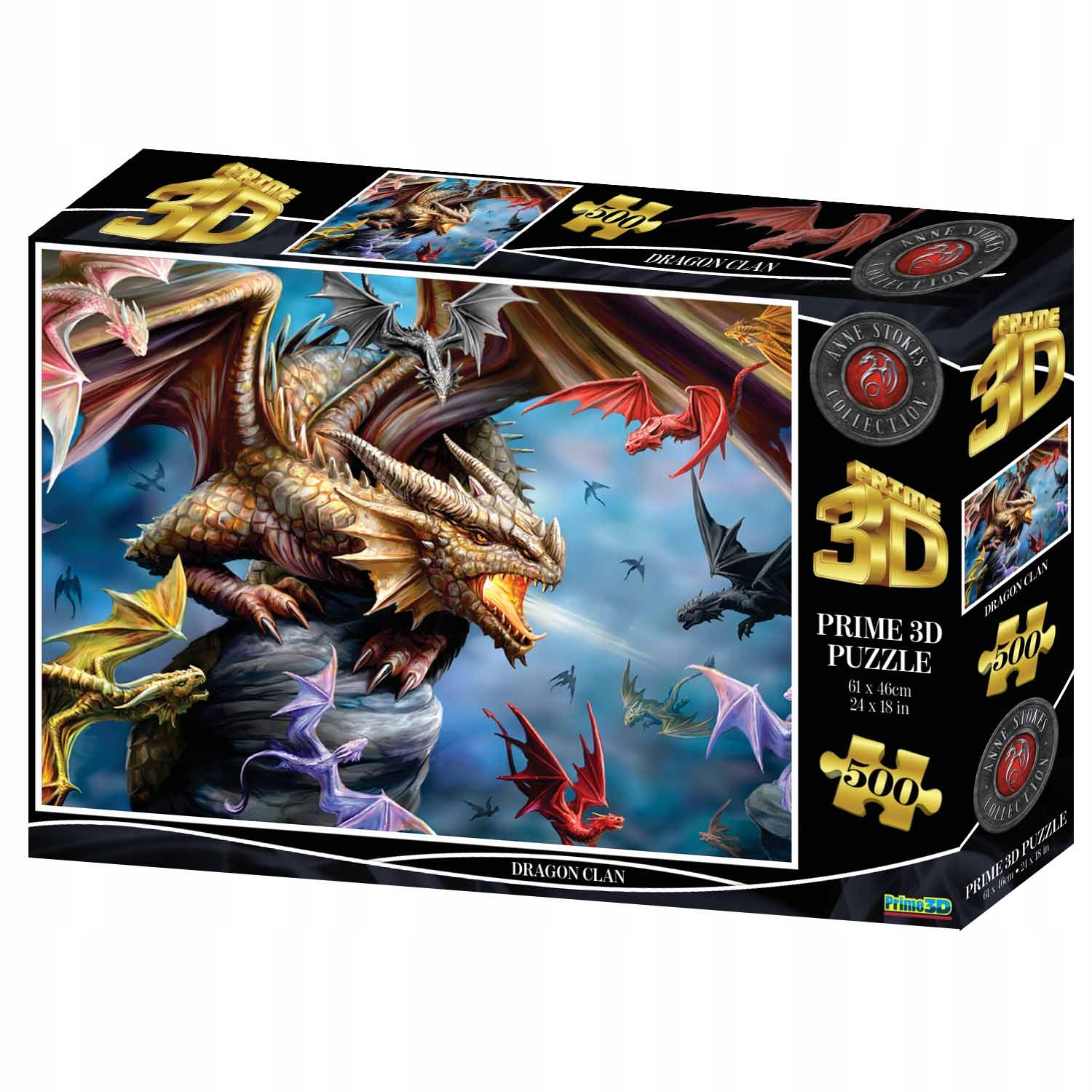 Puzzle Prime 3D 500 – Kreatywna zabawa dla dzieci