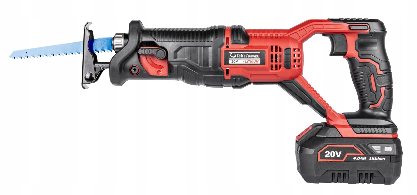 Zdolność cięcia: 115 mm w drewnie i 10 mm w aluminium