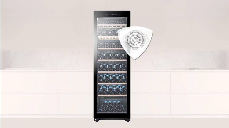 Chłodziarka do wina Haier HWS49GAE – Idealne warunki dla Twojej kolekcji win