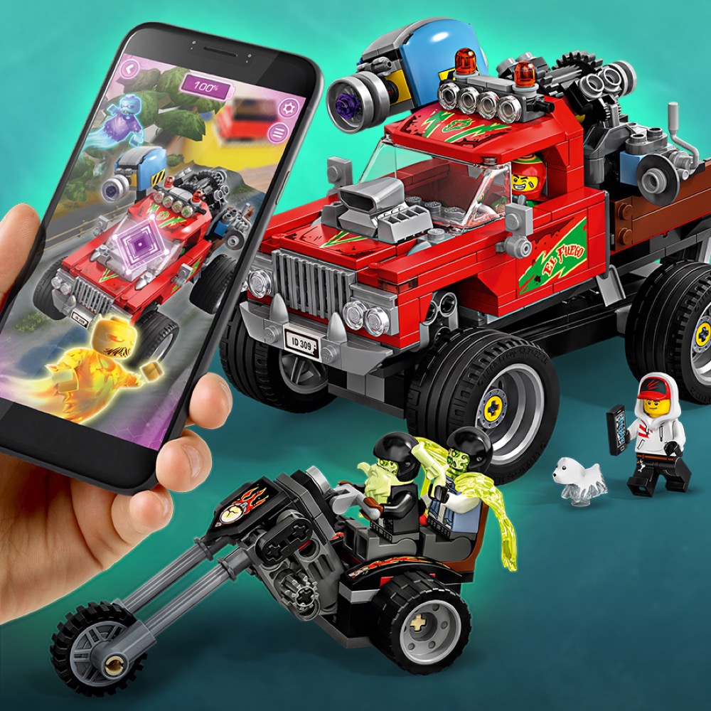 Interaktywna zabawa z aplikacją LEGO Hidden Side