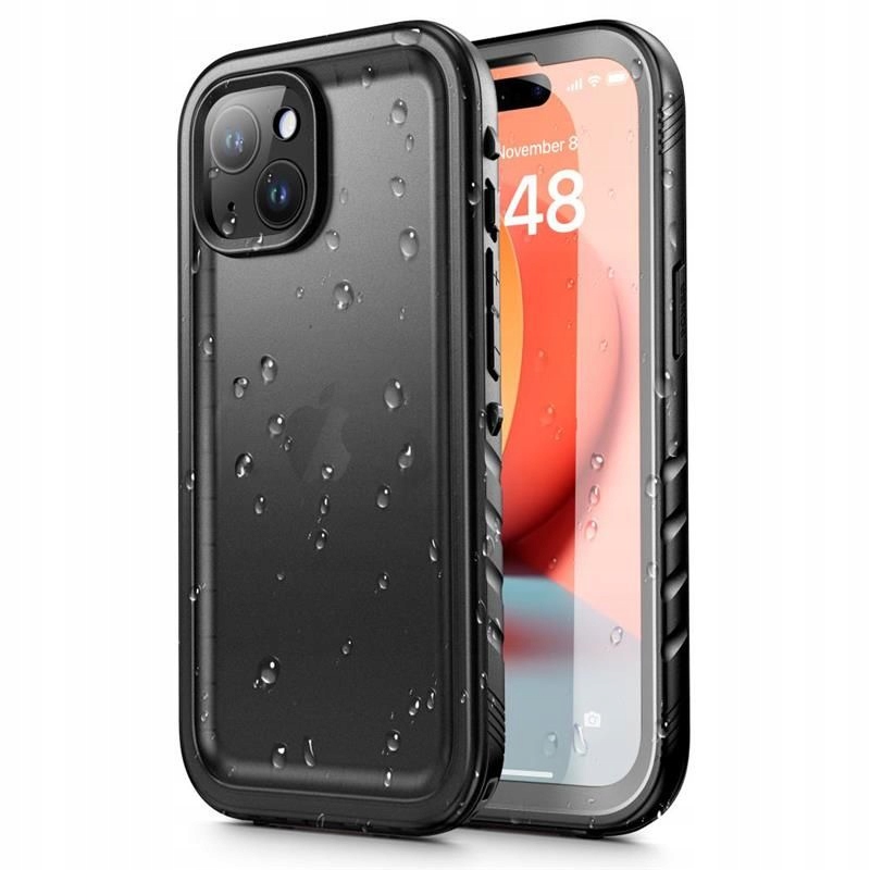 TECH-PROTECT SHELLBOX IP68 IPHONE 15 BLACK – Wodoodporne etui dla Twojego iPhone'a 15