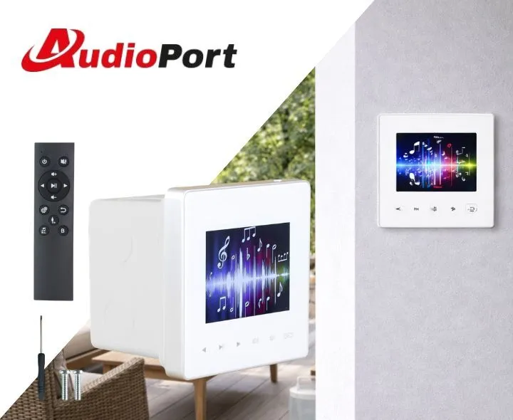 Wbudowany wzmacniacz stereo Bluetooth – bezprzewodowe odtwarzanie muzyki