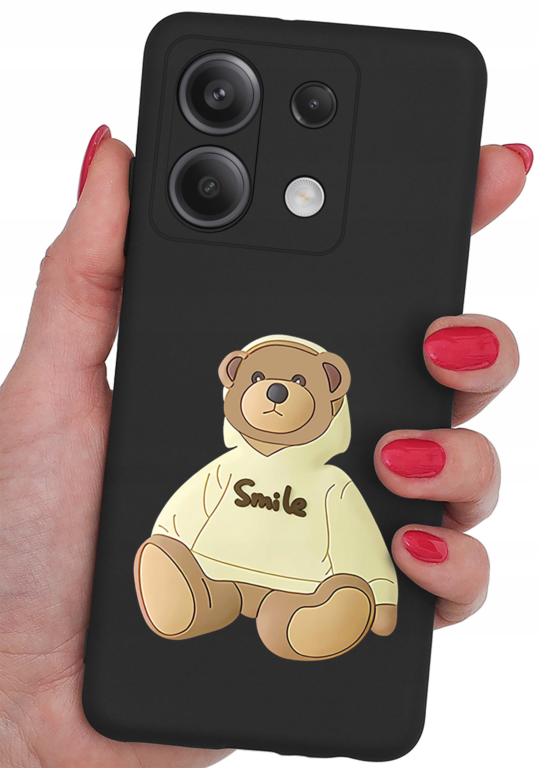 Etui do Xiaomi Redmi Note 13 5G CASE WZORY SOFT MATT PLECKI – Ochrona i styl w jednym