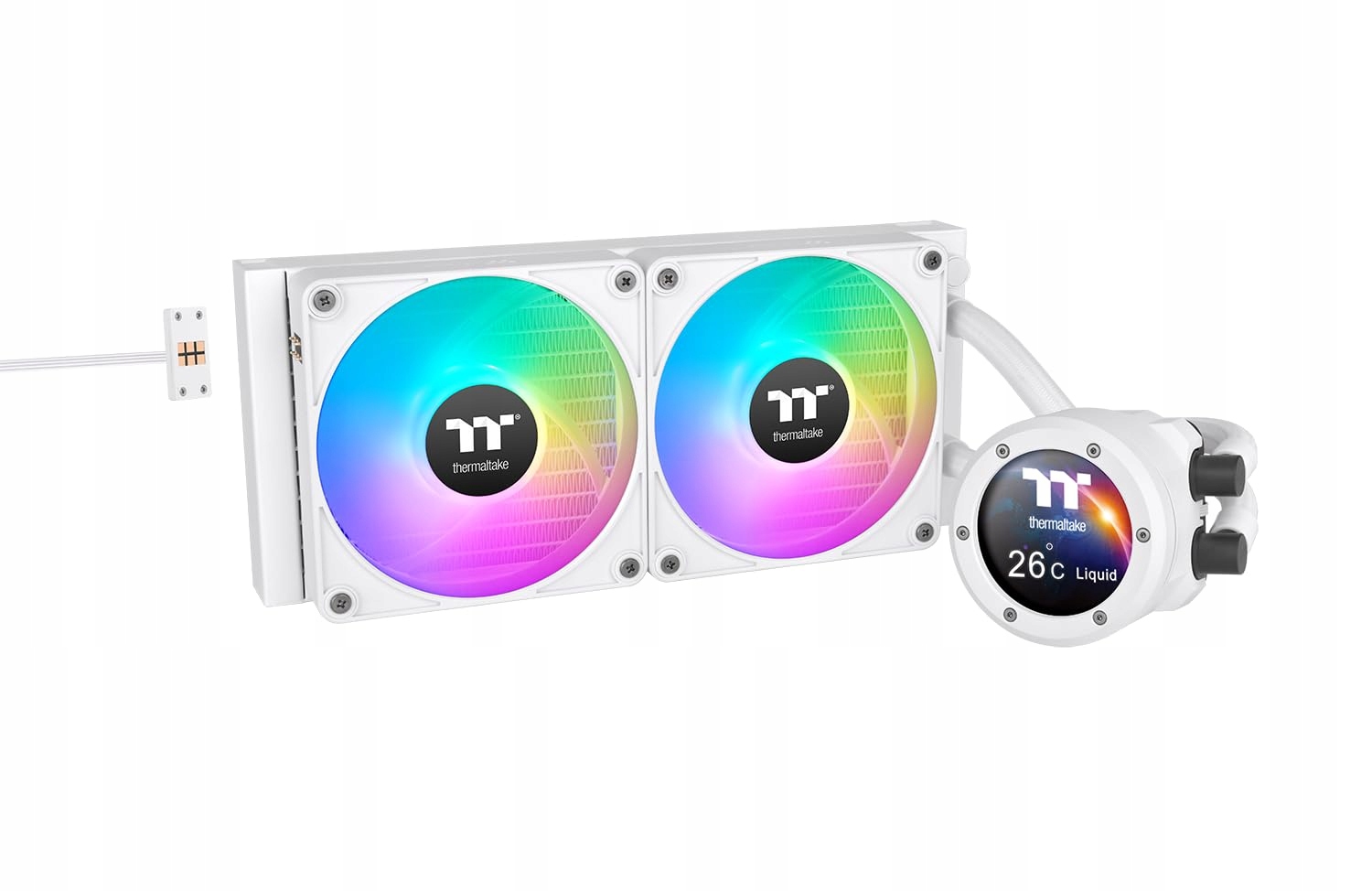 Chłodzenie wodne Thermaltake TH280 V2 Ultra EX ARGB Sync All-In-One - Snow Edition