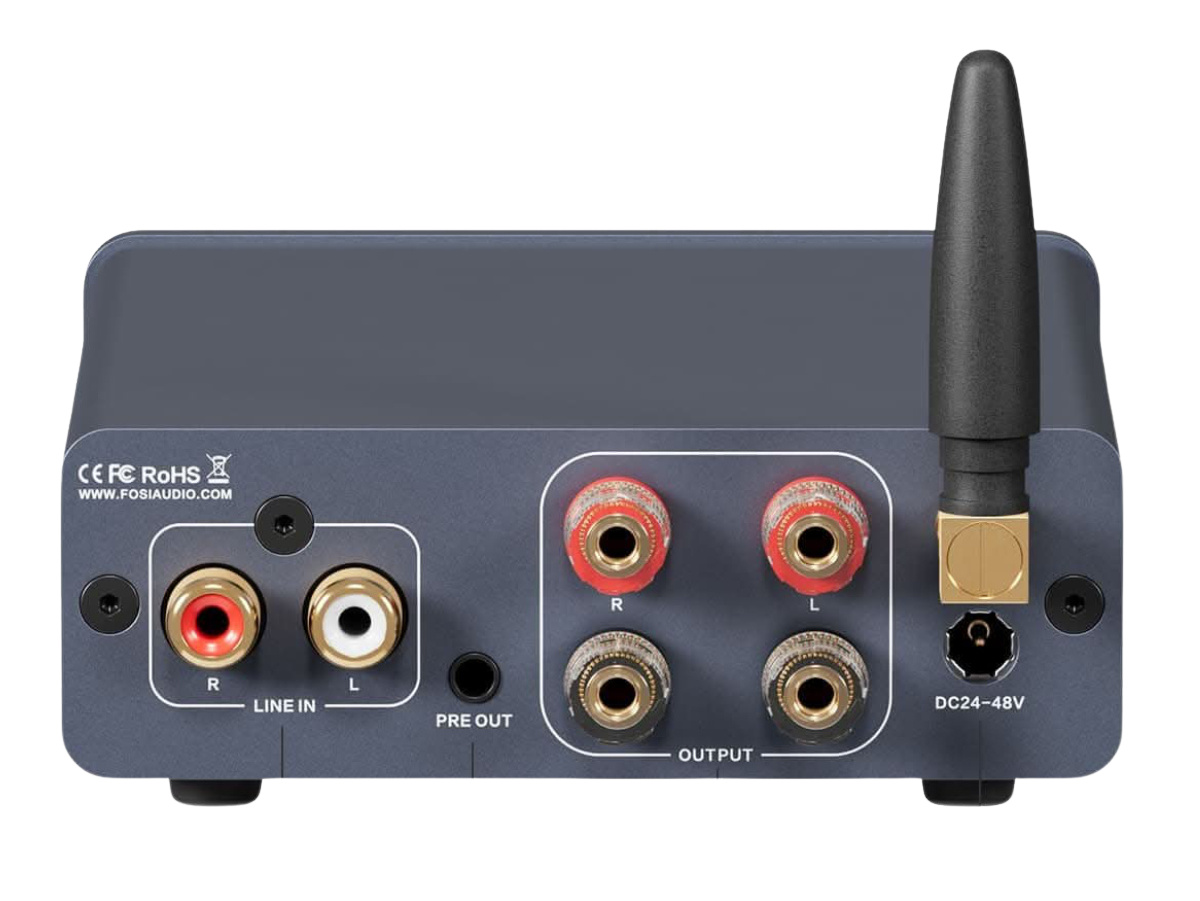 Wydajność mocy 2 x 300 W z Bluetooth 5.0