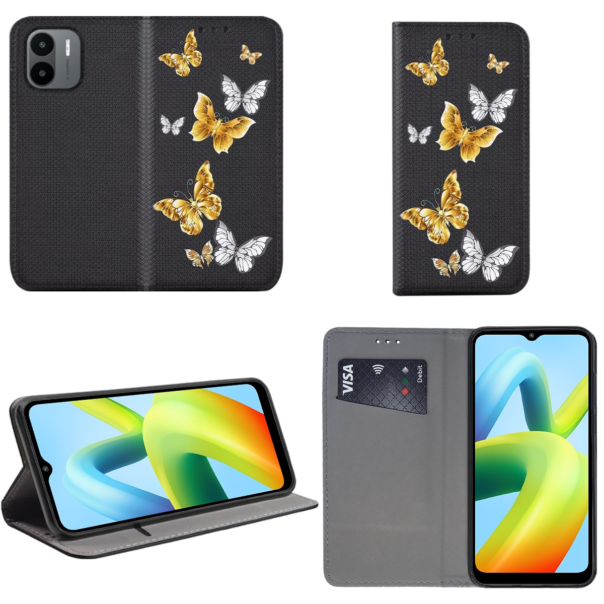 Etui do Xiaomi Redmi A1 | A2 MAGNET WZORY – Styl i ochrona w jednym