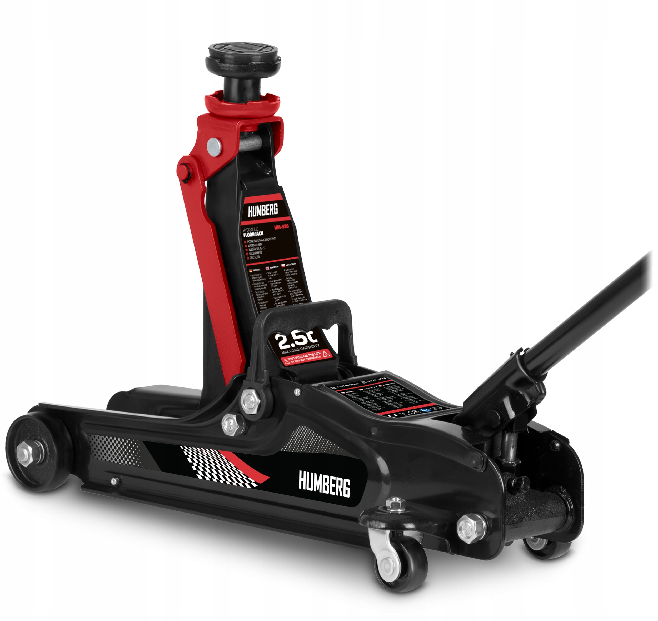 Wysokość podnoszenia 80 - 360 mm – Doskonałe dopasowanie do różnych pojazdów