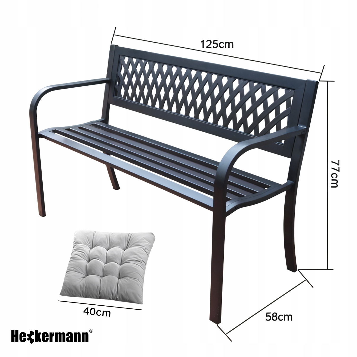 Wymiary dopasowane do komfortu użytkowania – wygodne miejsce dla dwóch lub trzech osób