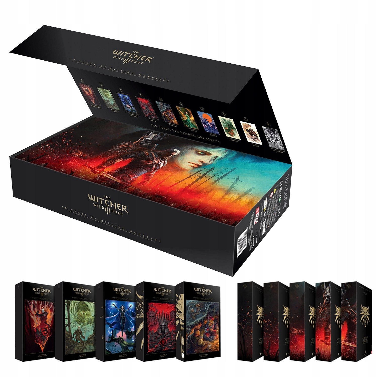 Wysokiej jakości wykonanie puzzli