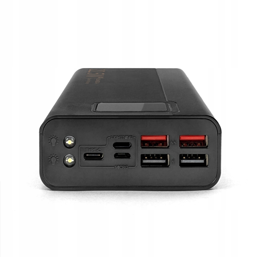 Uniwersalne złącza – 4x USB-A, USB-C i Apple Lightning