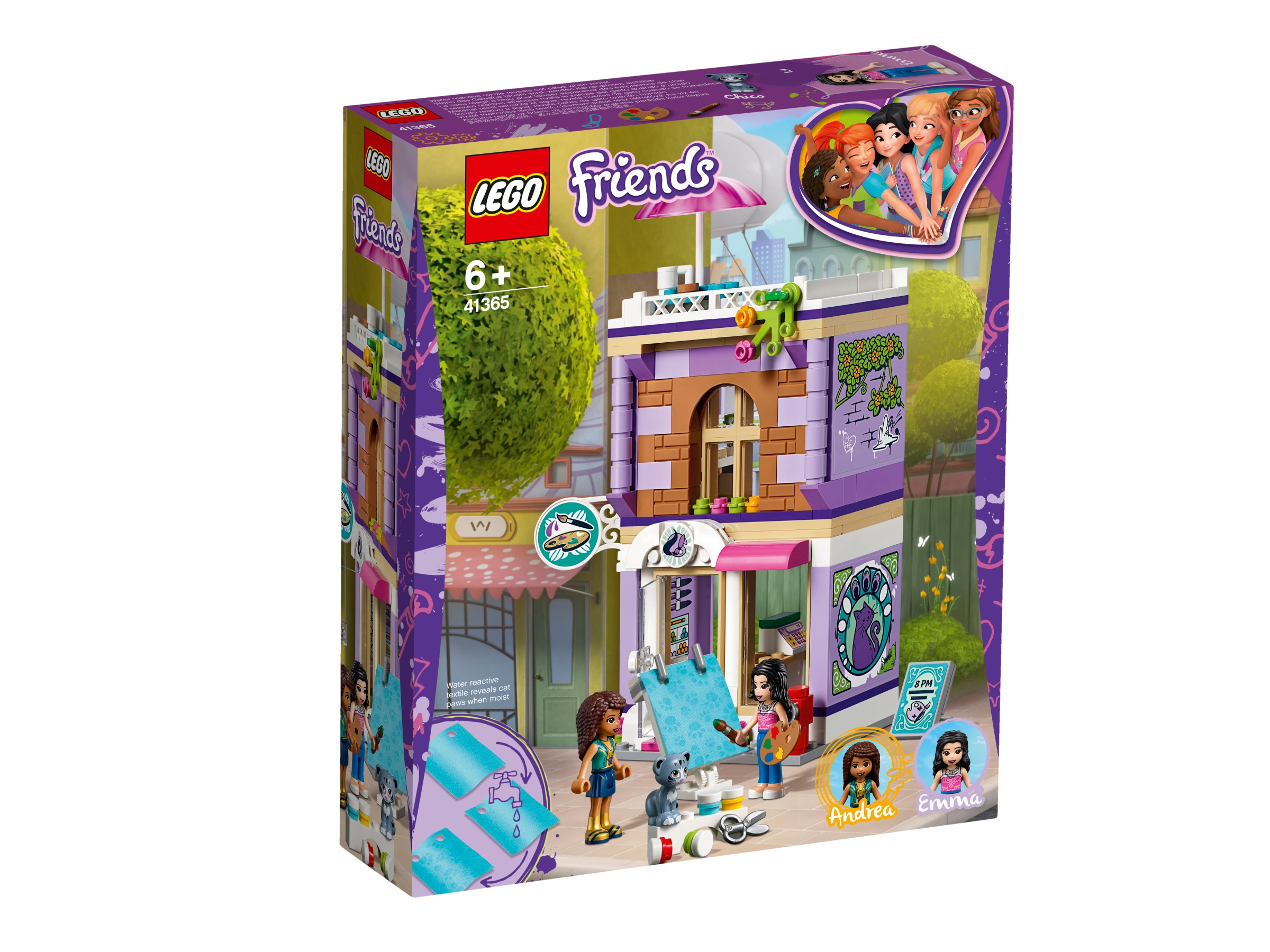 Klocki LEGO Friends Atelier Emmy (41365) – Twórcza zabawa dla dzieci