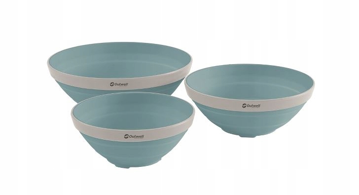 Zestaw Misek Turystycznych Outwell Collaps Bowl Set Classic Blue – Idealny towarzysz na kempingu