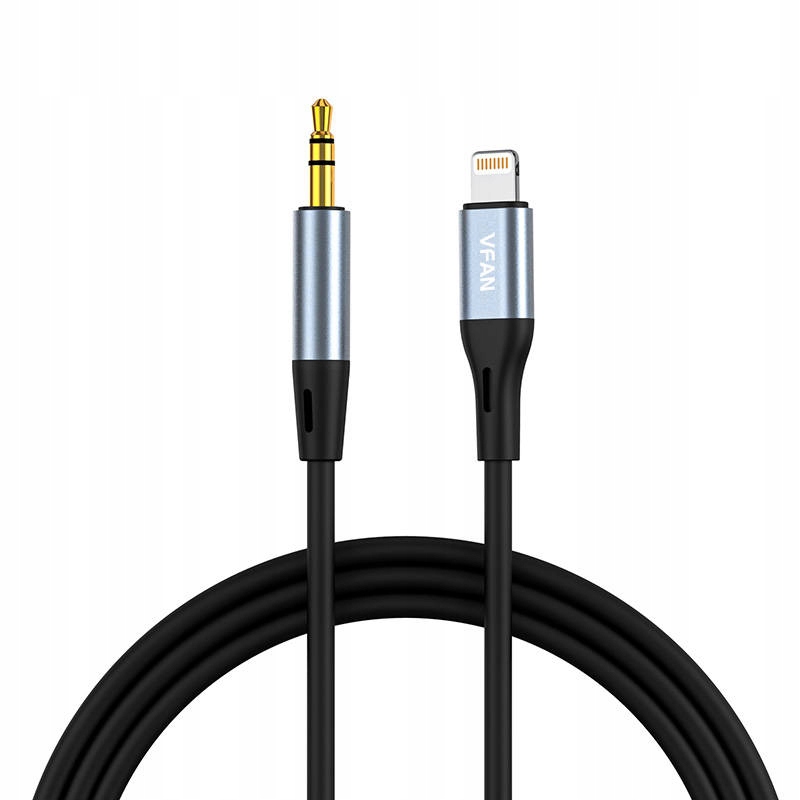 Kabel Vipfan L05 Lightning do mini Jack 3.5 mm AUX – Idealne połączenie dla Twojego iPhone'a
