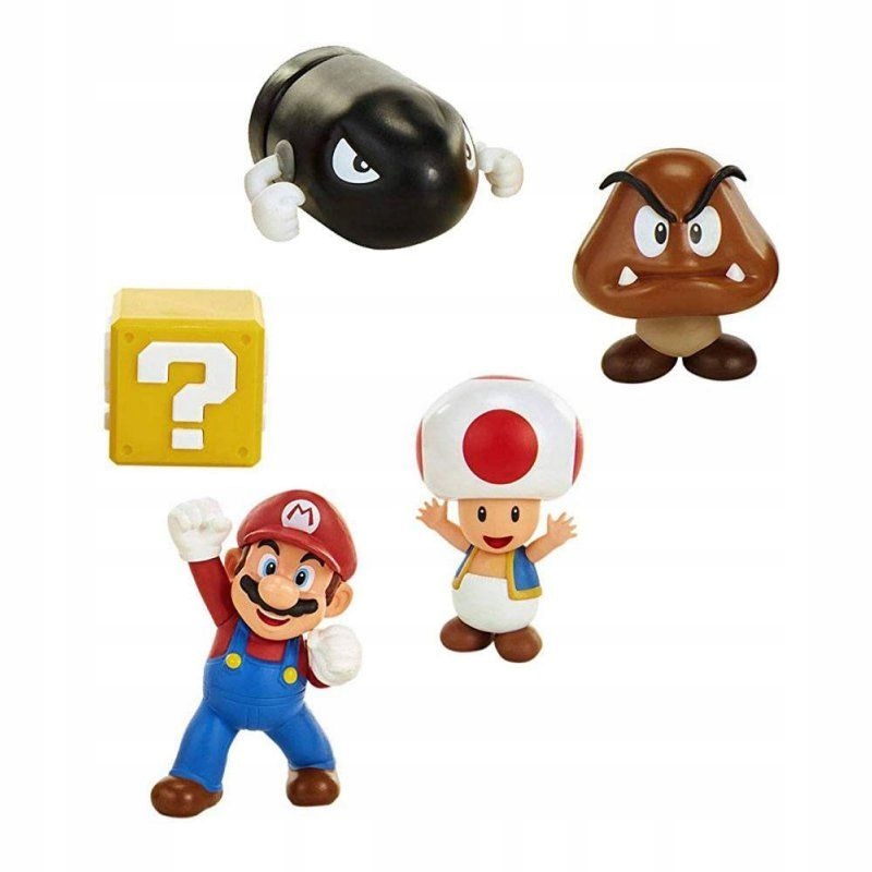 Super Mario Acorn Plains Multi-Pack – Zestaw figurkowy dla małych fanów