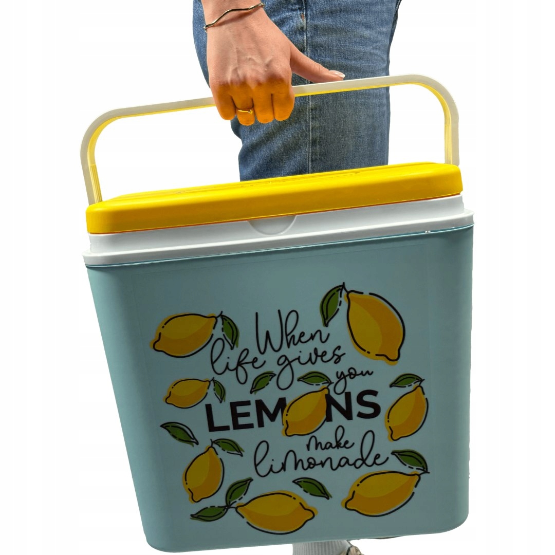 Lodówka turystyczna pasywna 24L Lemons – Idealna na wypady w plener