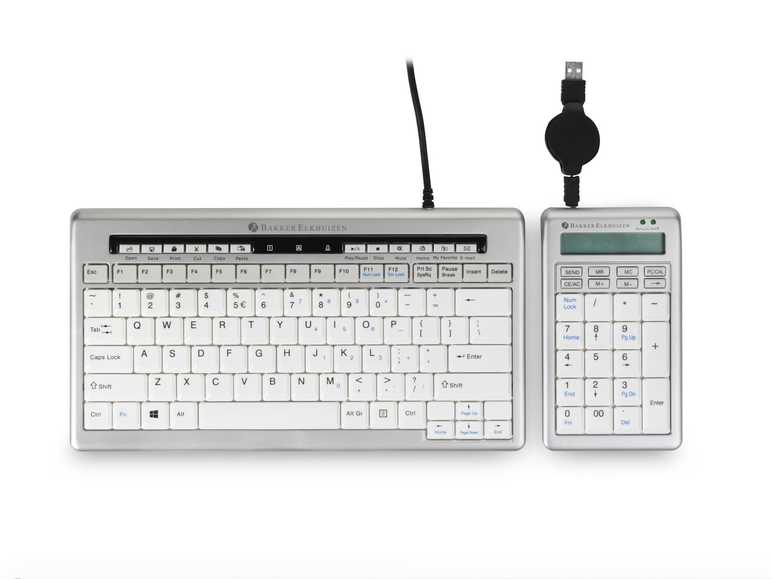 Liczba klawiszy: 26 – wygodne wprowadzanie danych