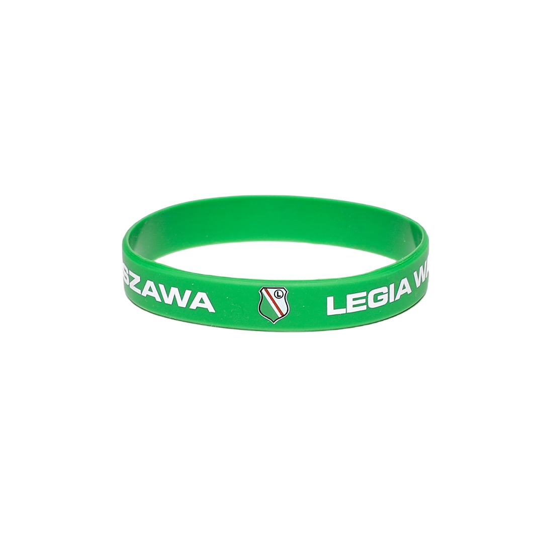 Legia Warszawa opaska silikonowa na rękę ZIELONA – Wyraź swoje wsparcie dla drużyny