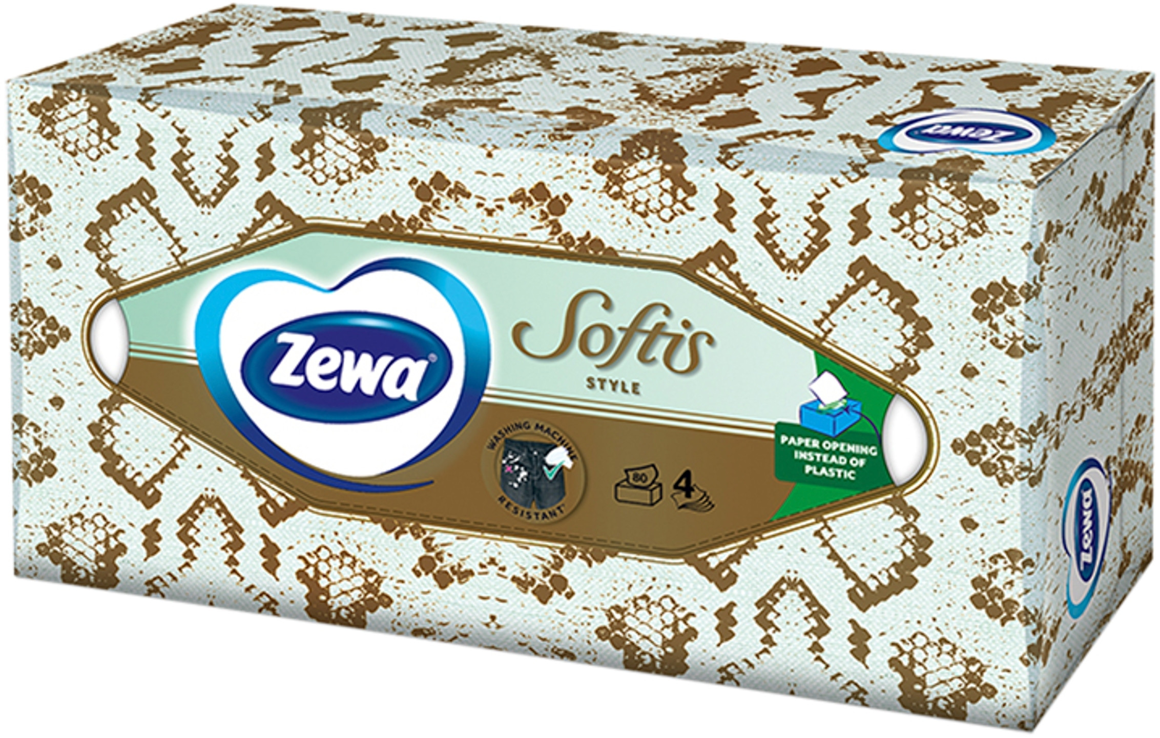 Zewa Vienkartinės nosinaitės ZEWA Softis – Delikatna pielęgnacja dla całej rodziny