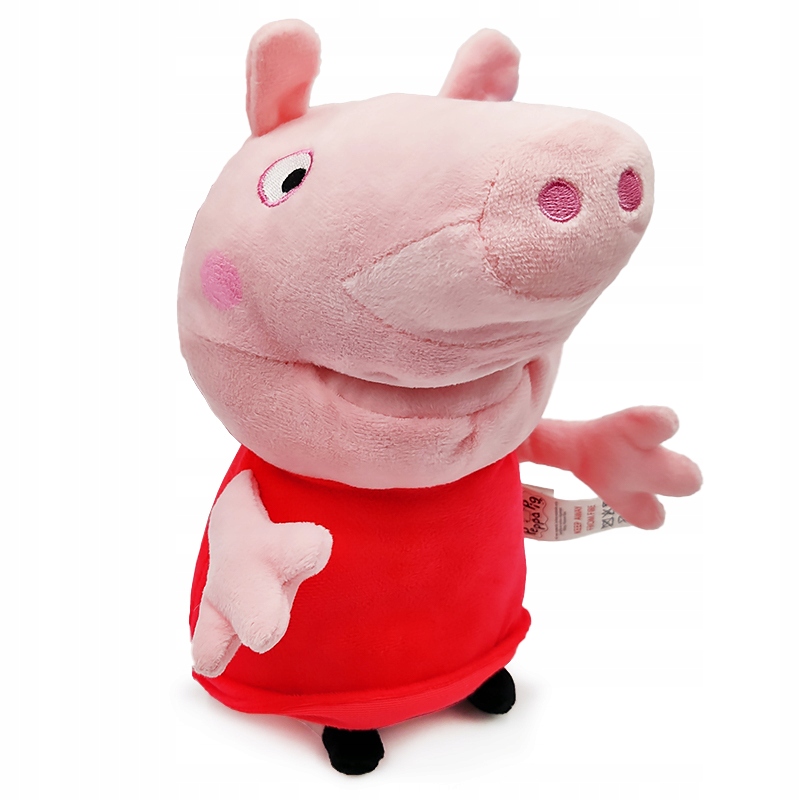 Świnka Peppa Pig Maskotka Pluszowa Pacynka dźwięk 29cm – Idealny przyjaciel dla Twojego dziecka