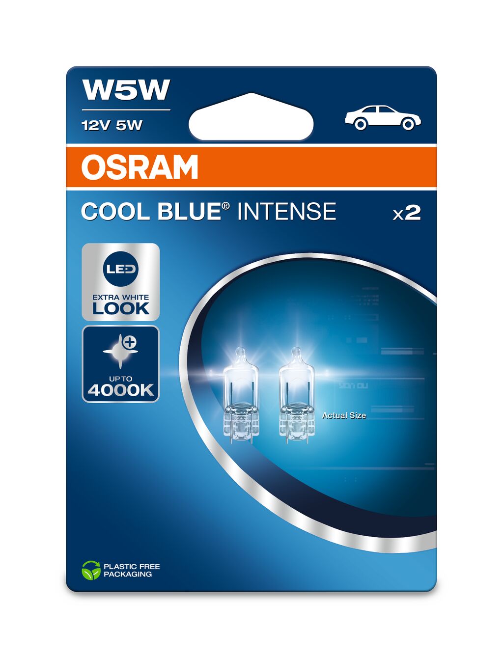 Żarówka Osram Cool Blue Intense W5W 5W 12V – Nowoczesne oświetlenie dla Twojego pojazdu