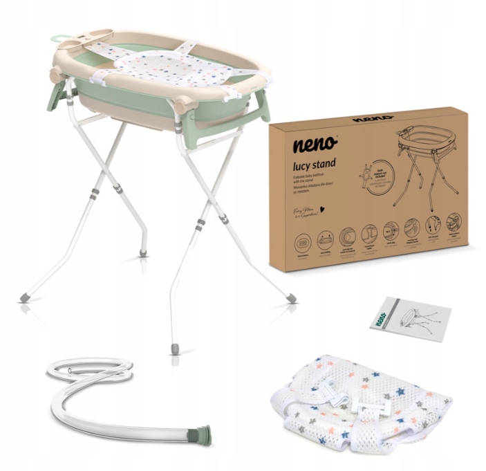 Neno Lucy Stand – składana wanienka dla dzieci ze stelażem