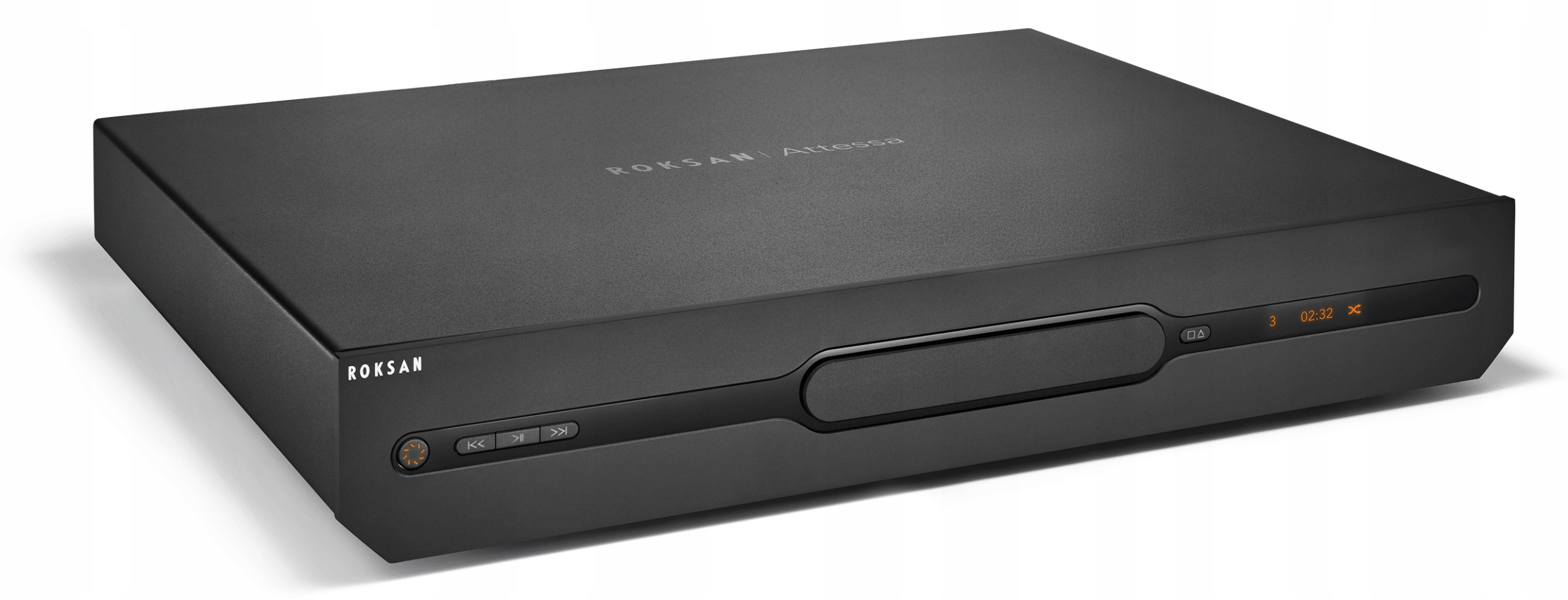 Roksan ATTESSA - Transport CD w kolorze czarnym