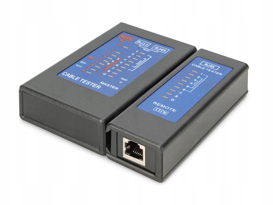 Tester kabli Digitus DN-14001-2 – Niezawodność w testowaniu połączeń sieciowych