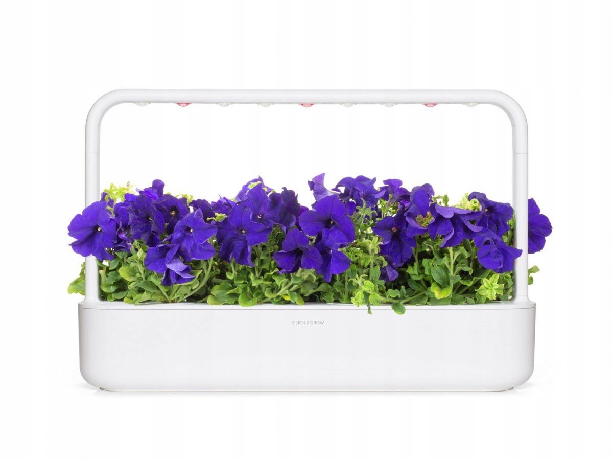 Click&Grow Inteligentna doniczka Smart Garden 9 White – Twój domowy ogród w zasięgu ręki