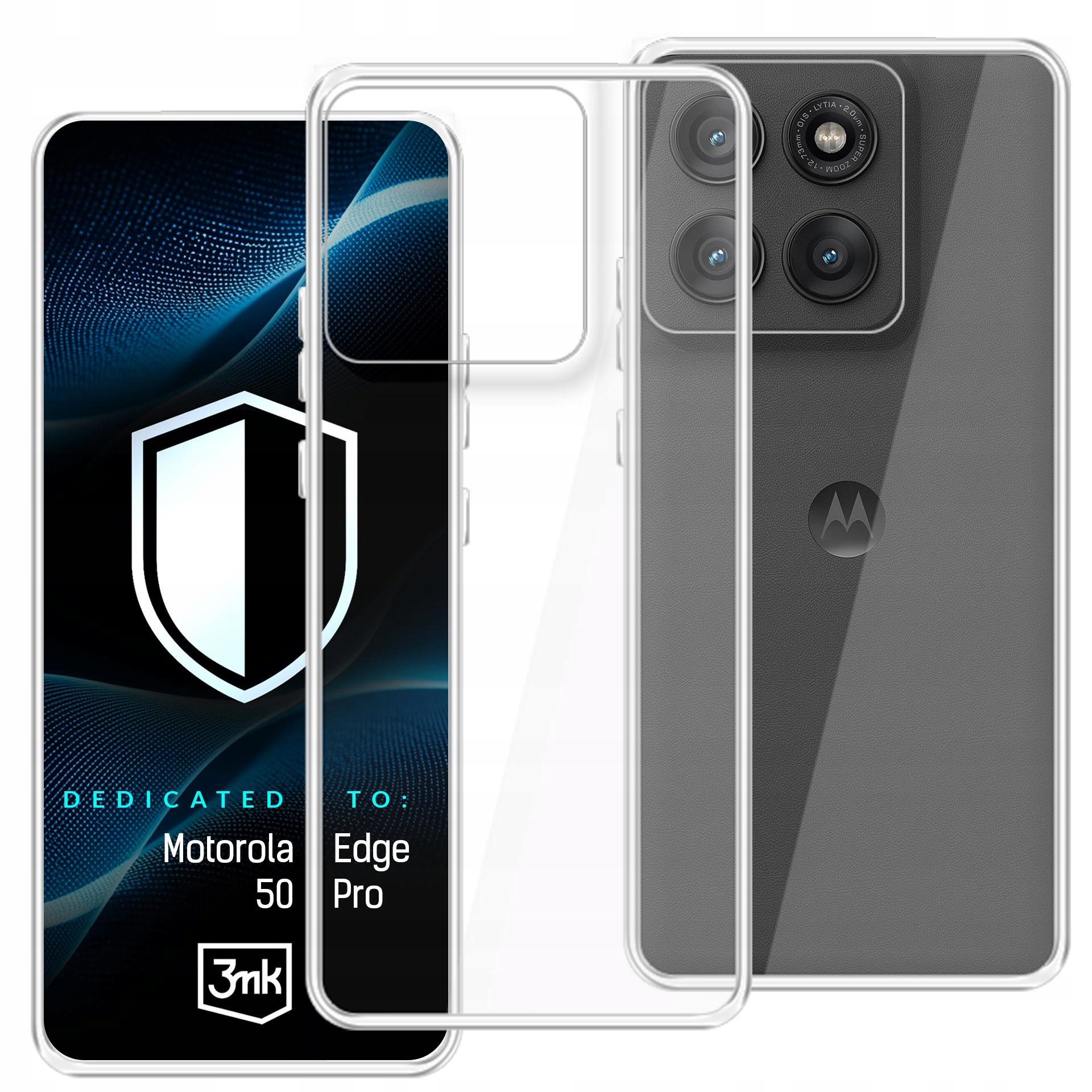 Motorola Edge 50 Pro – Etui HARDY® Vision Case™ – Widoczny design, niewidoczna ochrona