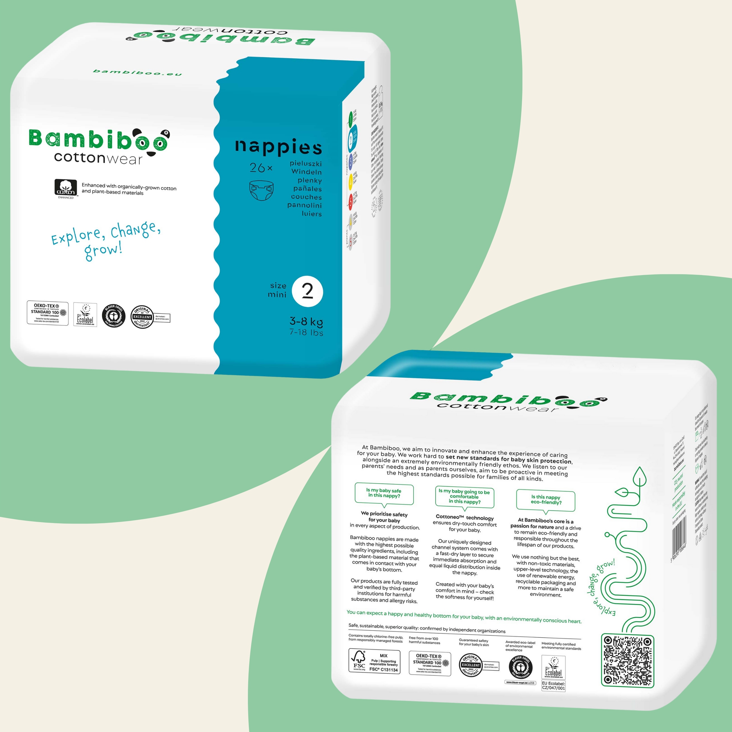 Wyjątkowy skład z organiczną bawełną